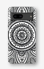 Google Pixel 7a Tough Case – Henna Mandala - View 1