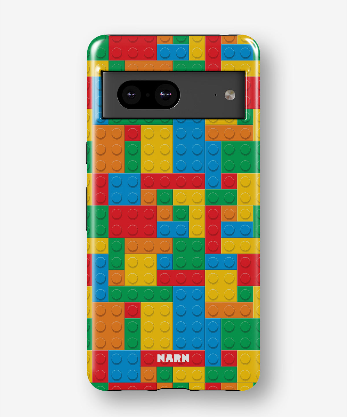 Google Pixel 7a Tough Case – Building Bricks - View 1