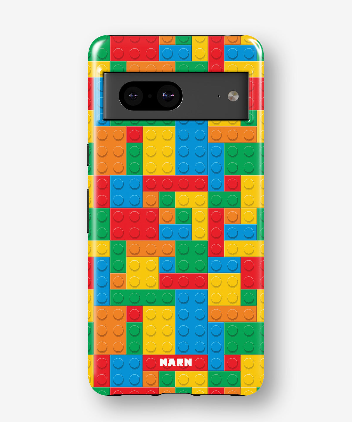 Google Pixel 7a Tough Case – Building Bricks - View 1