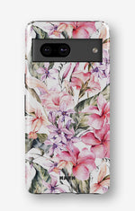 Google Pixel 7a Tough Case – Watercolor Flowers - View 1