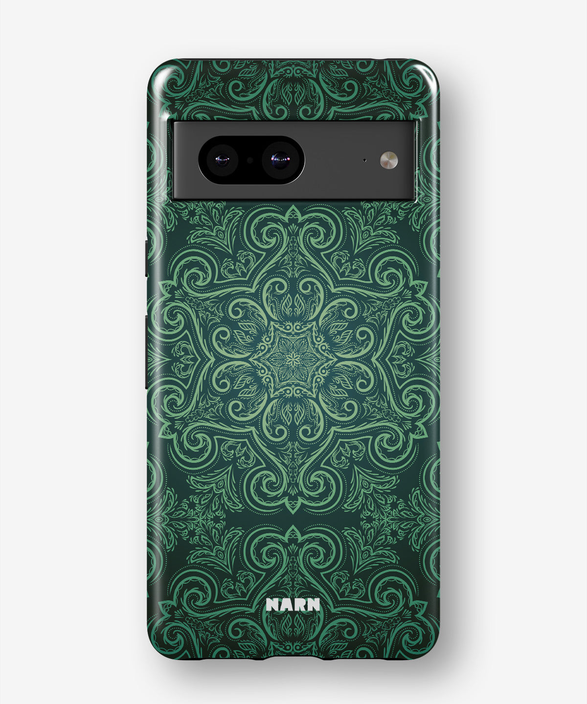 Google Pixel 7a Tough Case – Retro Forest - View 1