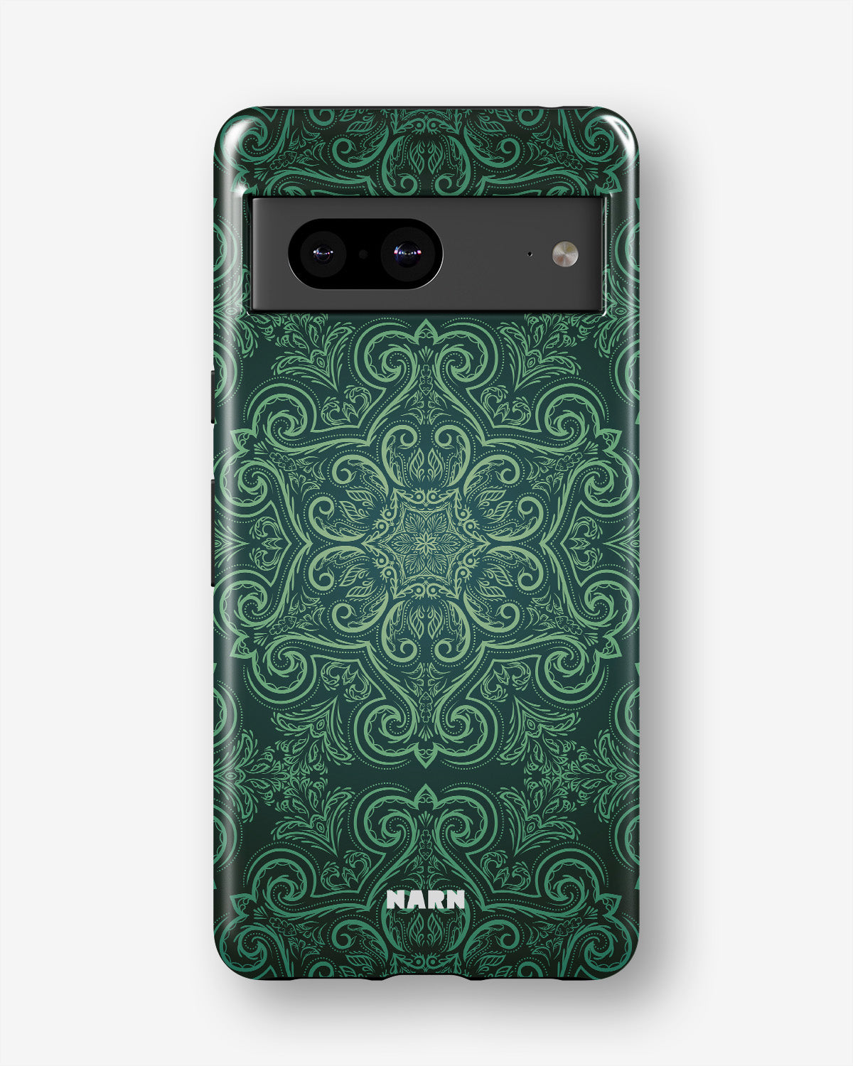 Google Pixel 7a Tough Case – Retro Forest - View 1
