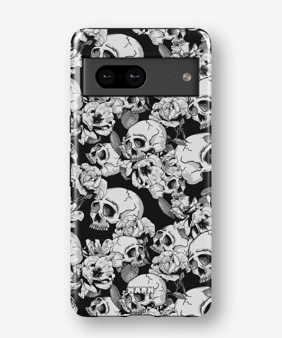 Google Pixel 7a Tough Case – Skull Garden - View 1