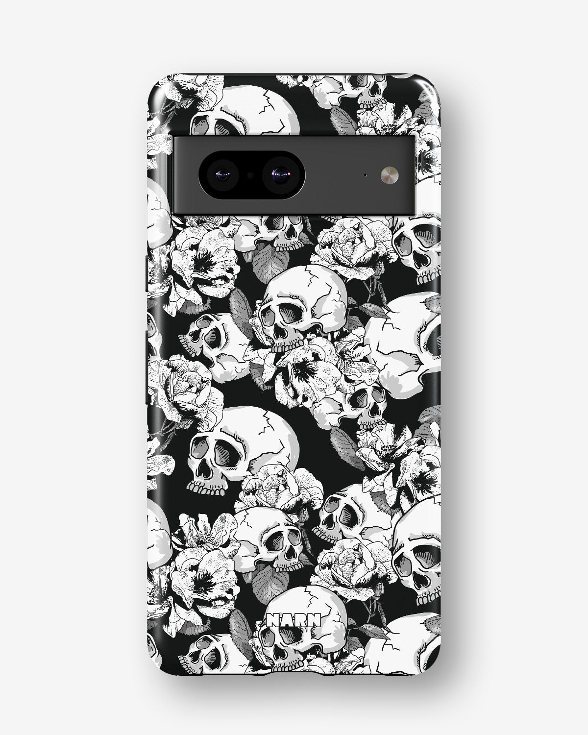Google Pixel 7a Tough Case – Skull Garden - View 1