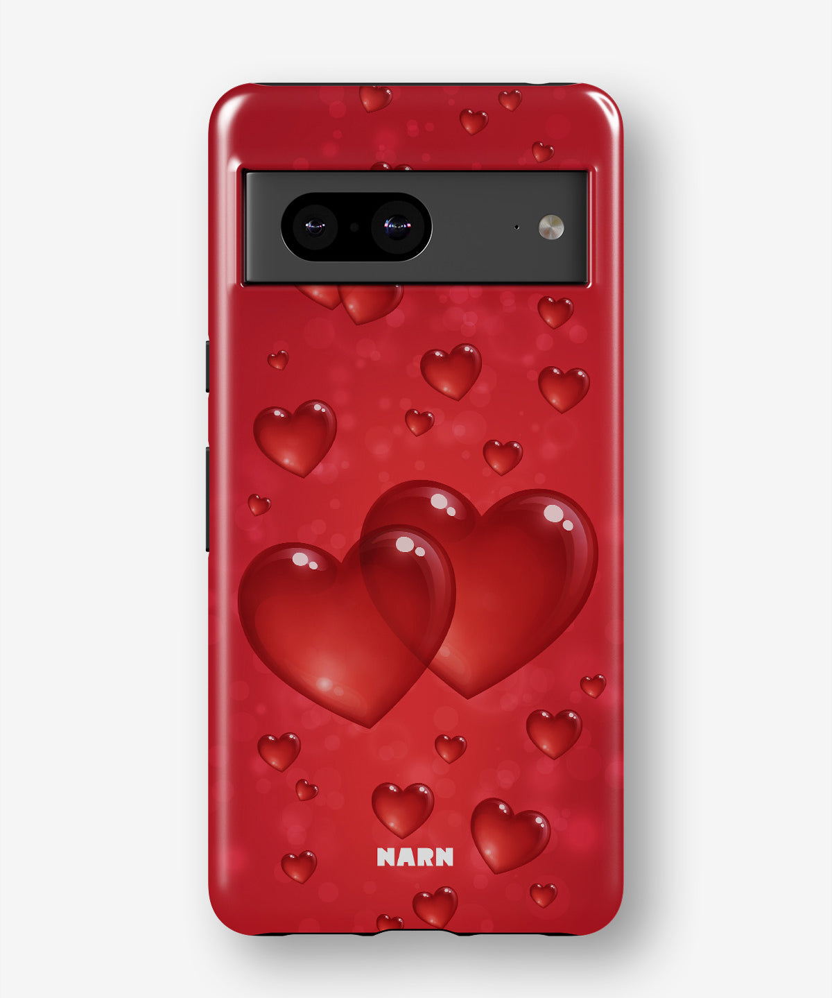 Google Pixel 7a Tough Case – Red Romance - View 1