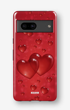 Google Pixel 7a Tough Case – Red Romance - View 1