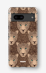 Google Pixel 7a Tough Case – Leopard Gaze - View 1