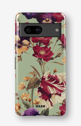 Google Pixel 7a Tough Case – Pansy Pansy - View 1