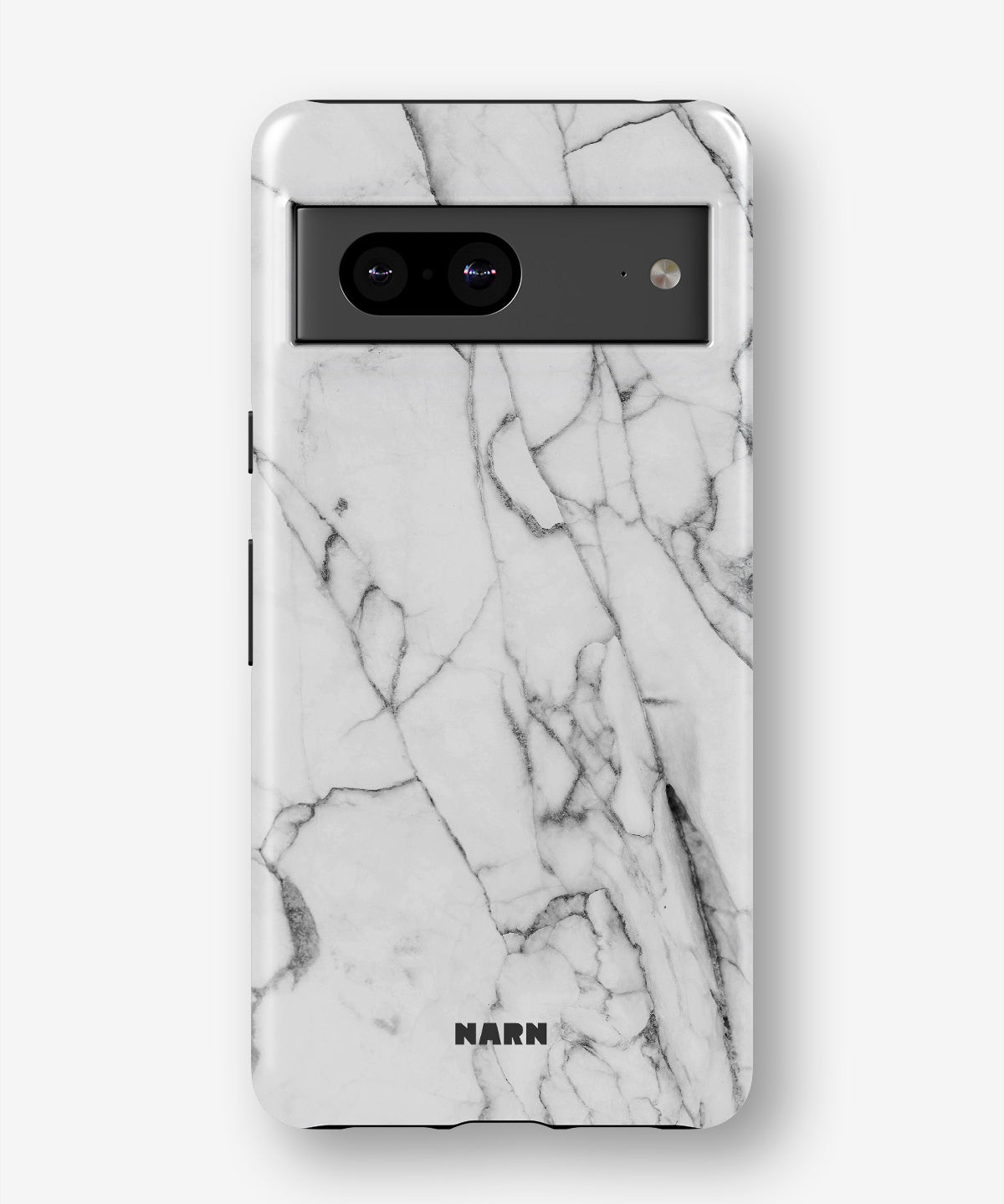 Google Pixel 7a Tough Case – Milky Marble - View 1