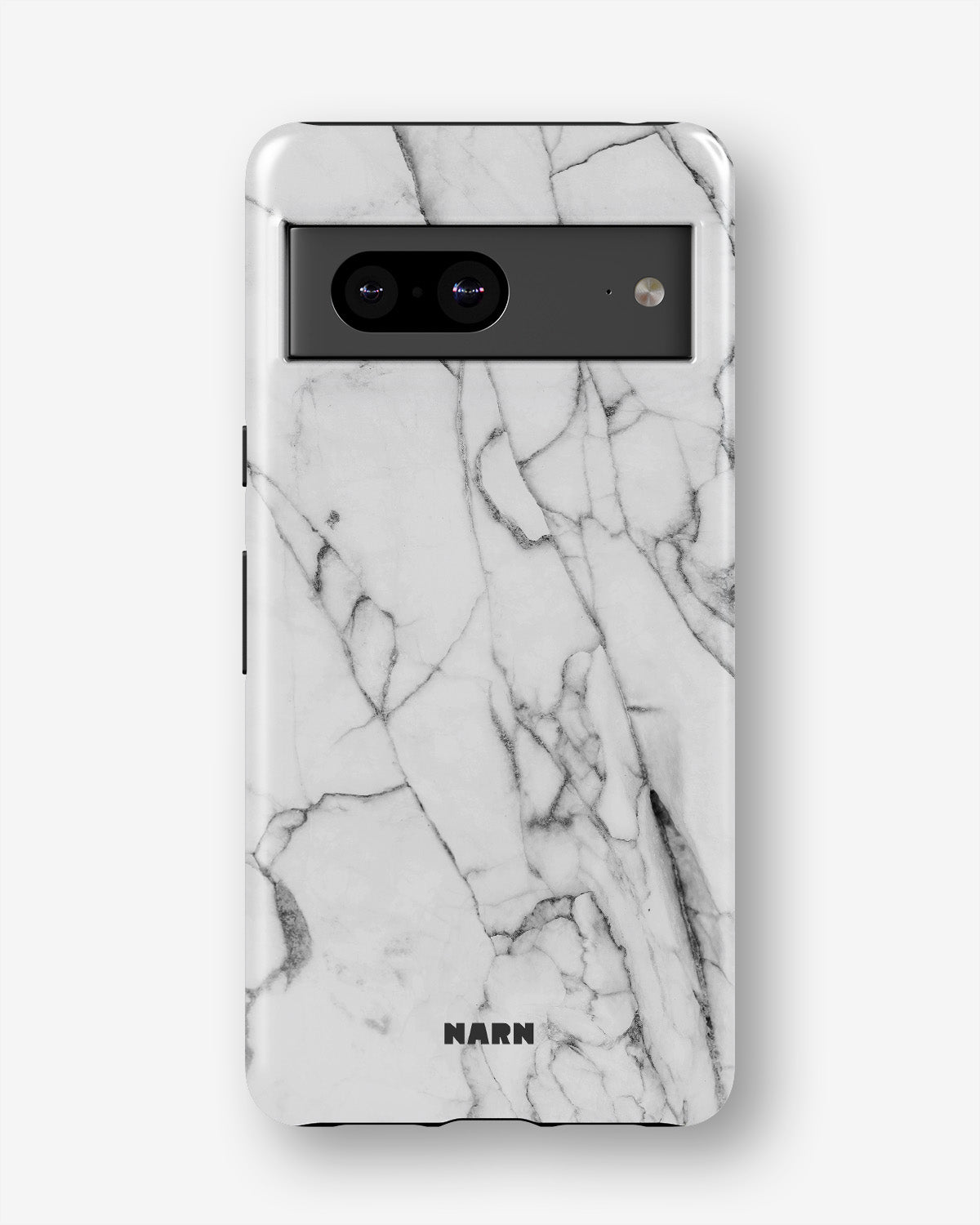 Google Pixel 7a Tough Case – Milky Marble - View 1