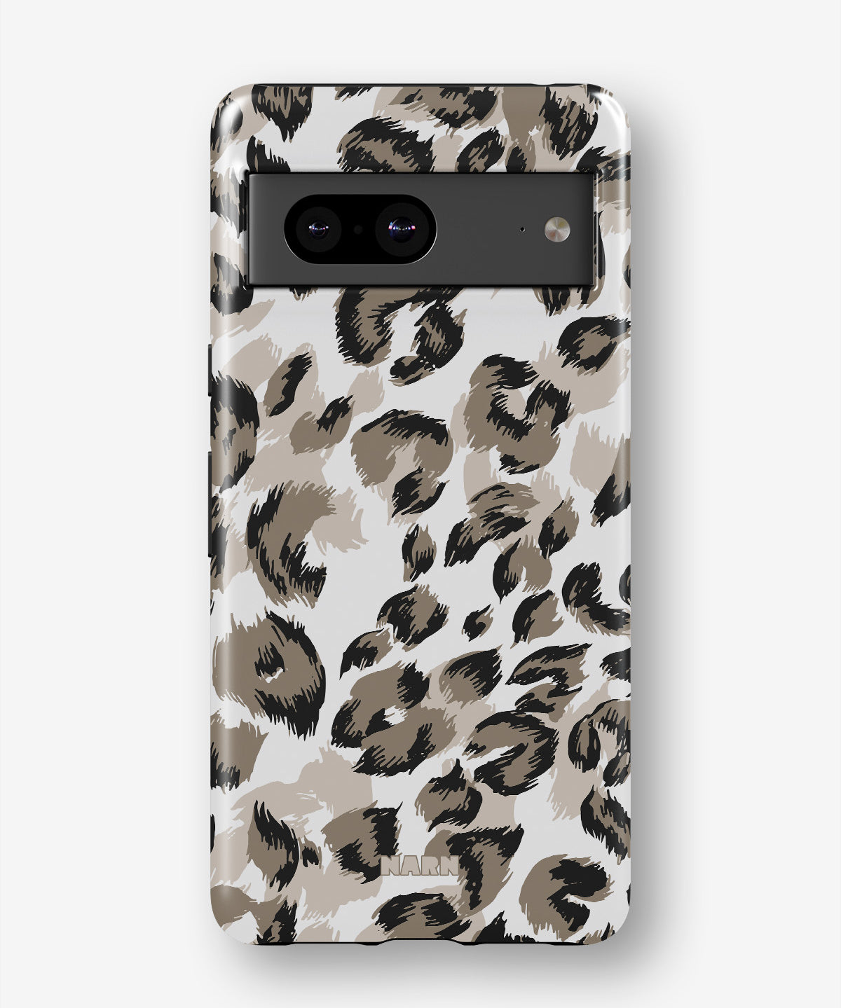 Google Pixel 7a Tough Case – Snow Leopard - View 1