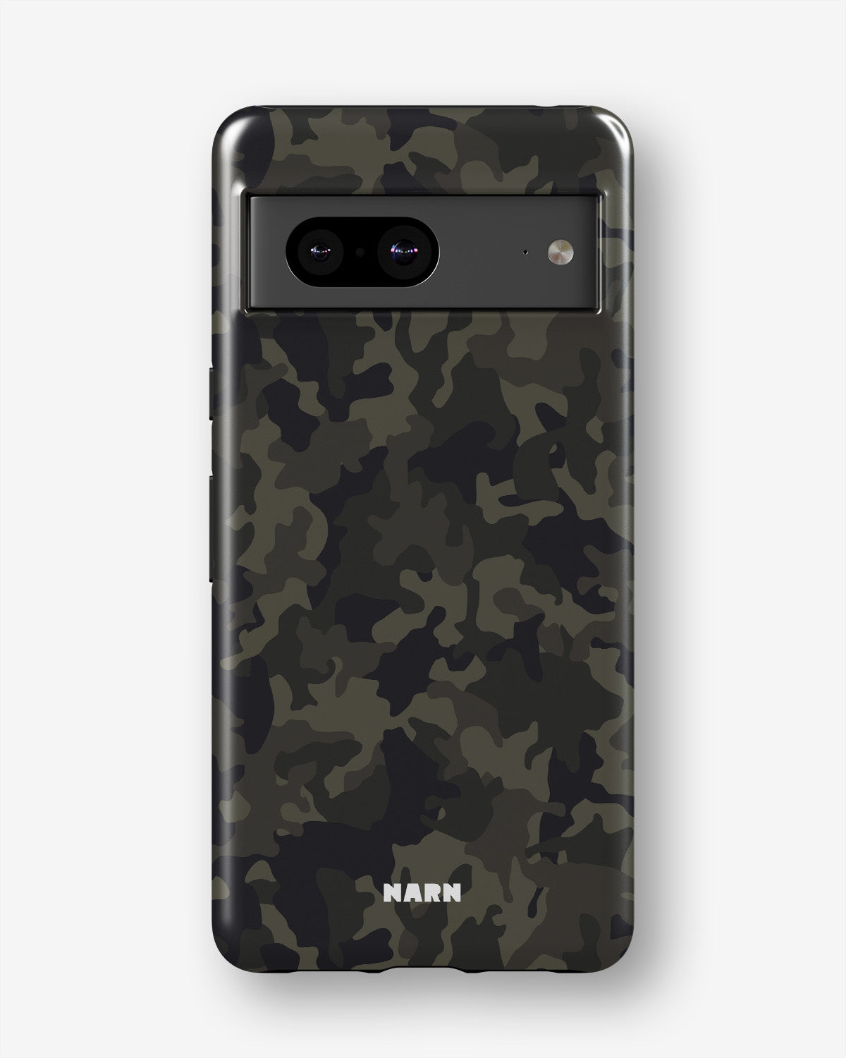 Google Pixel 7a Tough Case – Jungle Green Camo - View 1