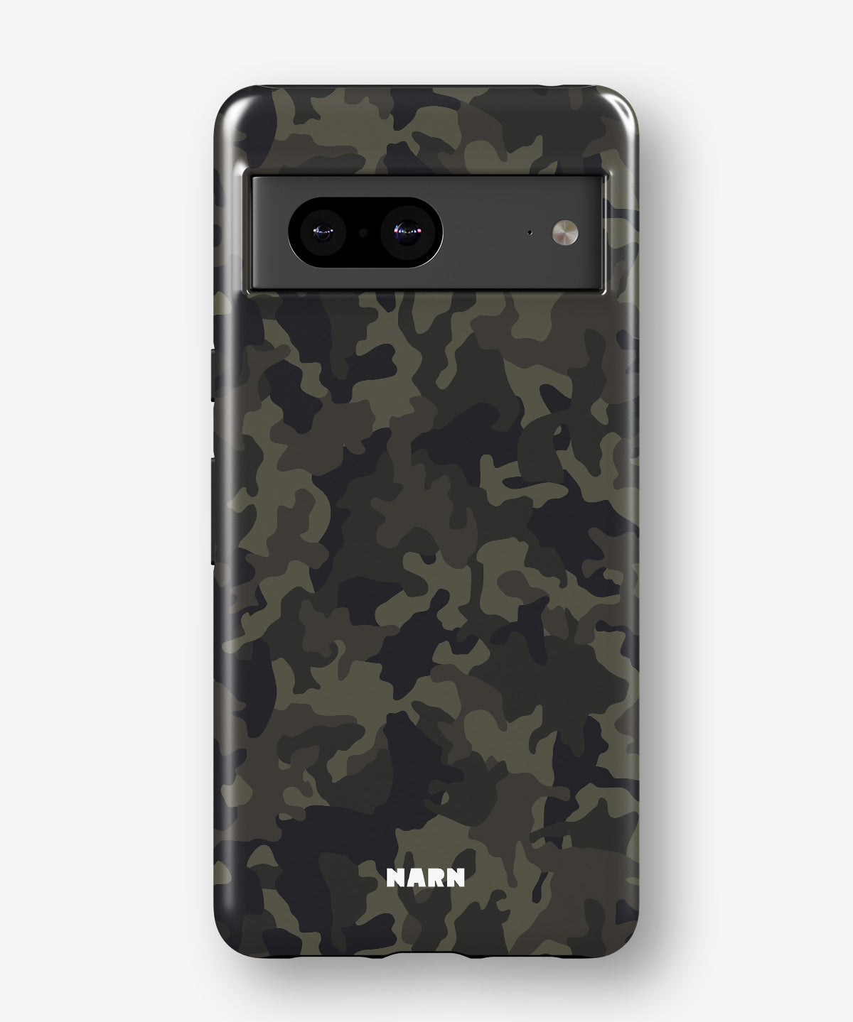 Google Pixel 7a Tough Case – Jungle Green Camo - View 1