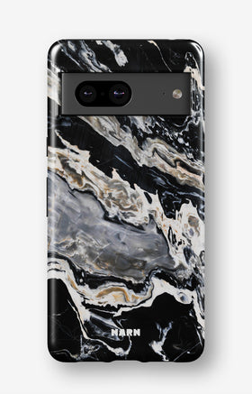 Google Pixel 7a Tough Case – Dark Swirl - View 1