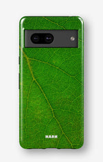 Google Pixel 7a Tough Case – Green Leafy - View 1