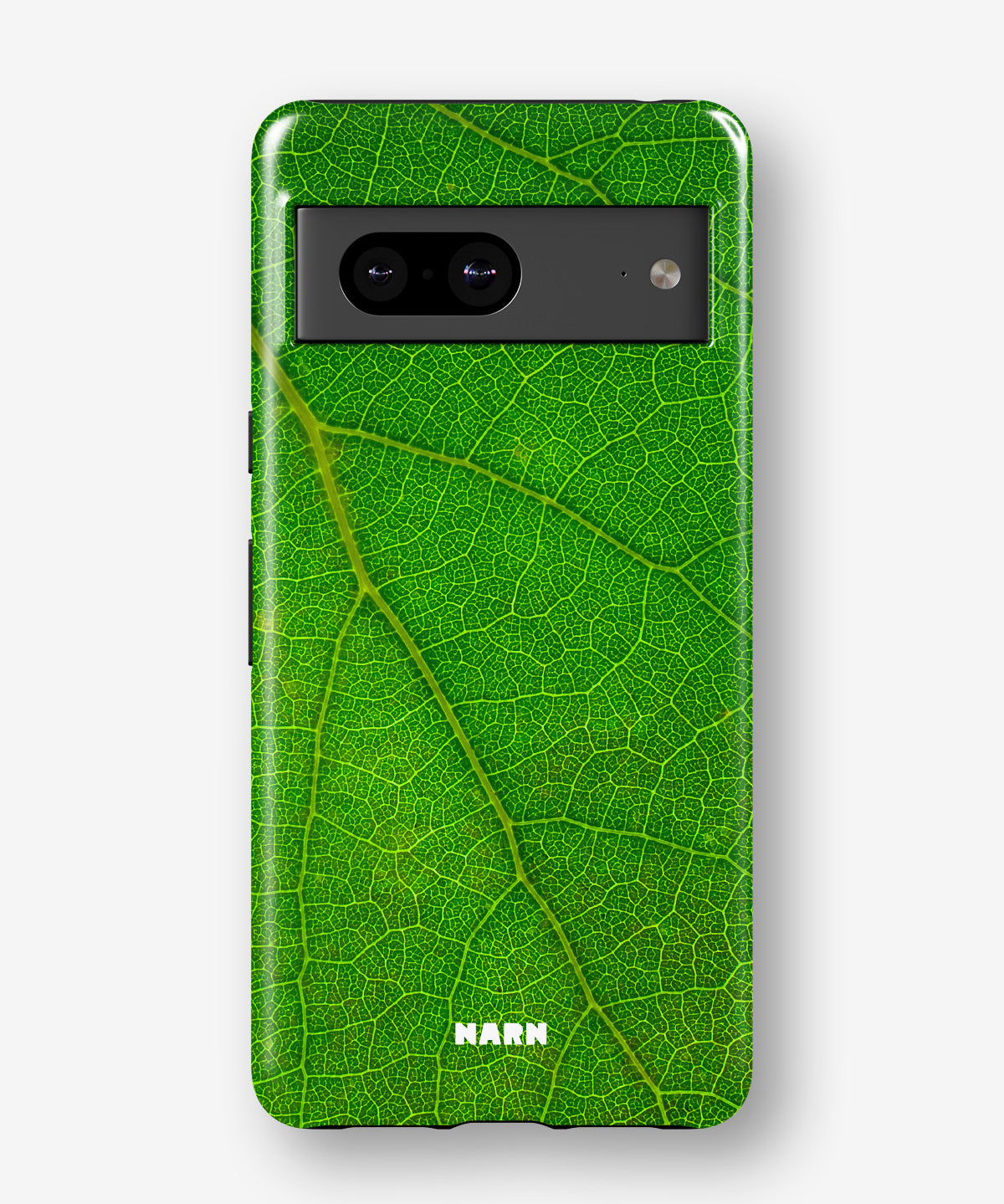Google Pixel 7a Tough Case – Green Leafy - View 1