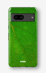 Google Pixel 7a Tough Case – Green Leafy - View 1