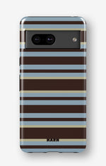Google Pixel 7a Tough Case – Latte Lines - View 1