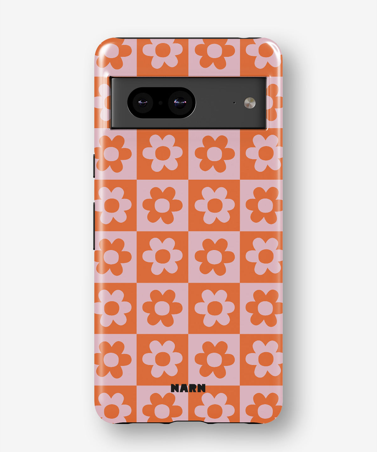 Google Pixel 7a Tough Case – Peach Petals - View 1