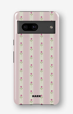 Google Pixel 7a Tough Case – Rose Lines - View 1