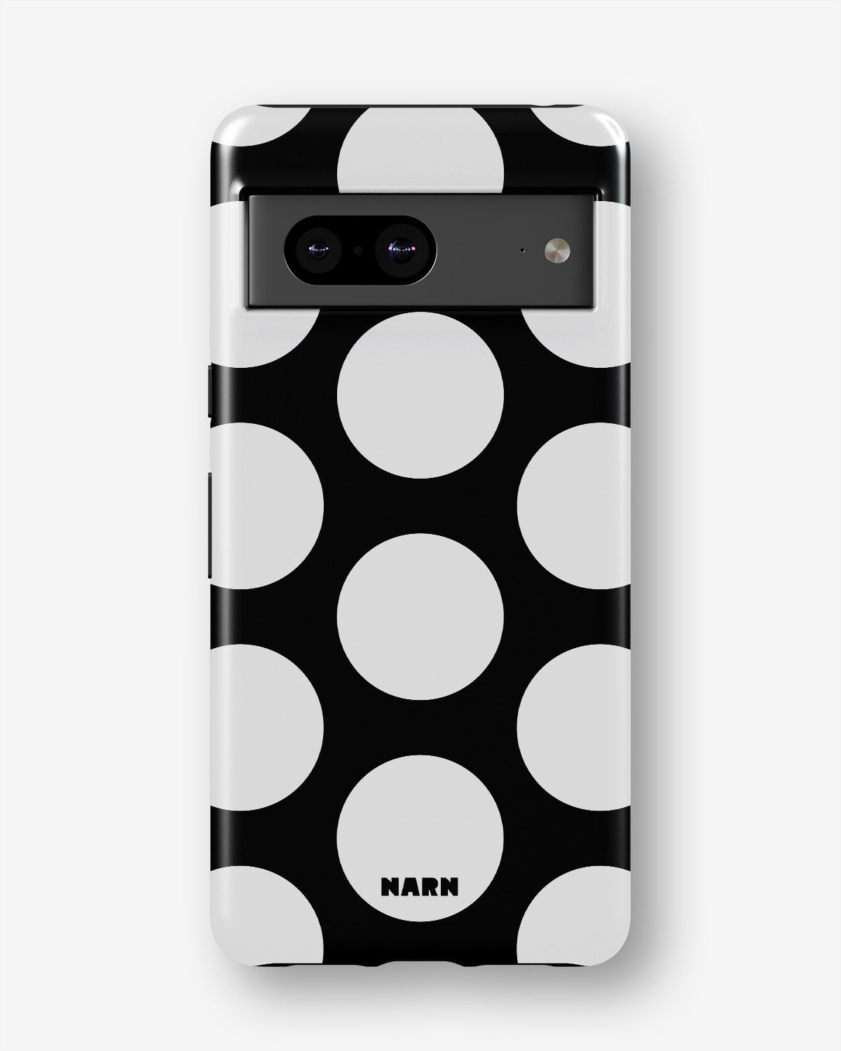 Google Pixel 7a Tough Case – Bold Dots - View 1