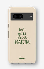 Google Pixel 7a Tough Case – Drink Matcha - View 1