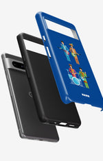 Google Pixel 7a Tough Case – Beatles Blue - View 2