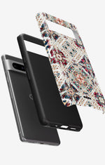Google Pixel 7a Tough Case – Luxury Tile - View 2
