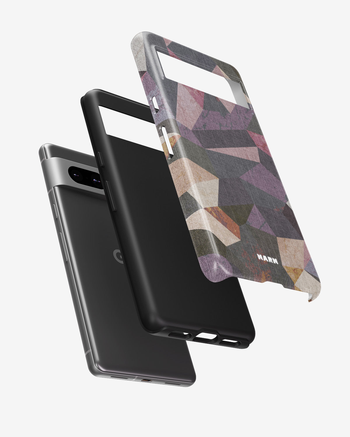 Google Pixel 7a Tough Case – Triangles - View 2