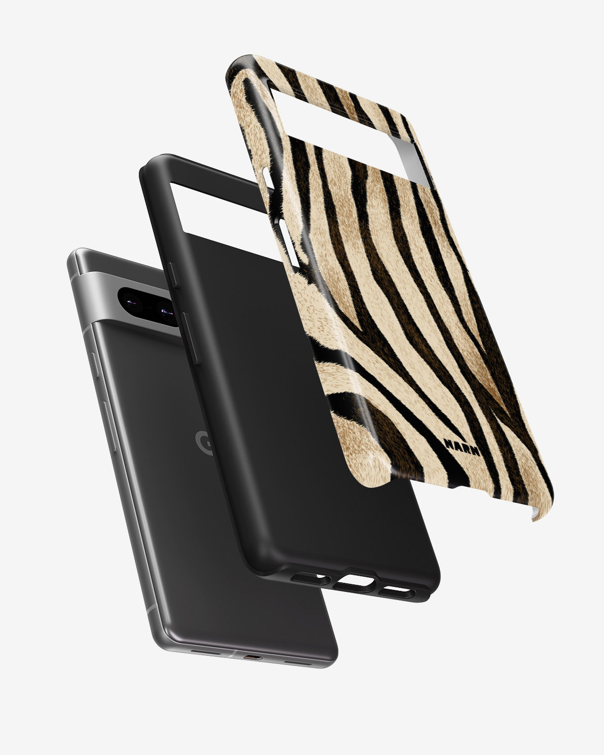 Google Pixel 7a Tough Case – Wild Zebra - View 2