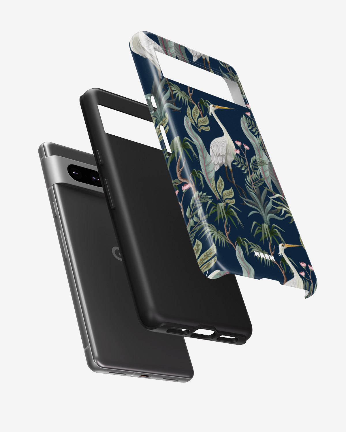 Google Pixel 7a Tough Case – Royal Bird - View 2