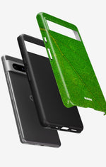 Google Pixel 7a Tough Case – Green Leafy - View 2