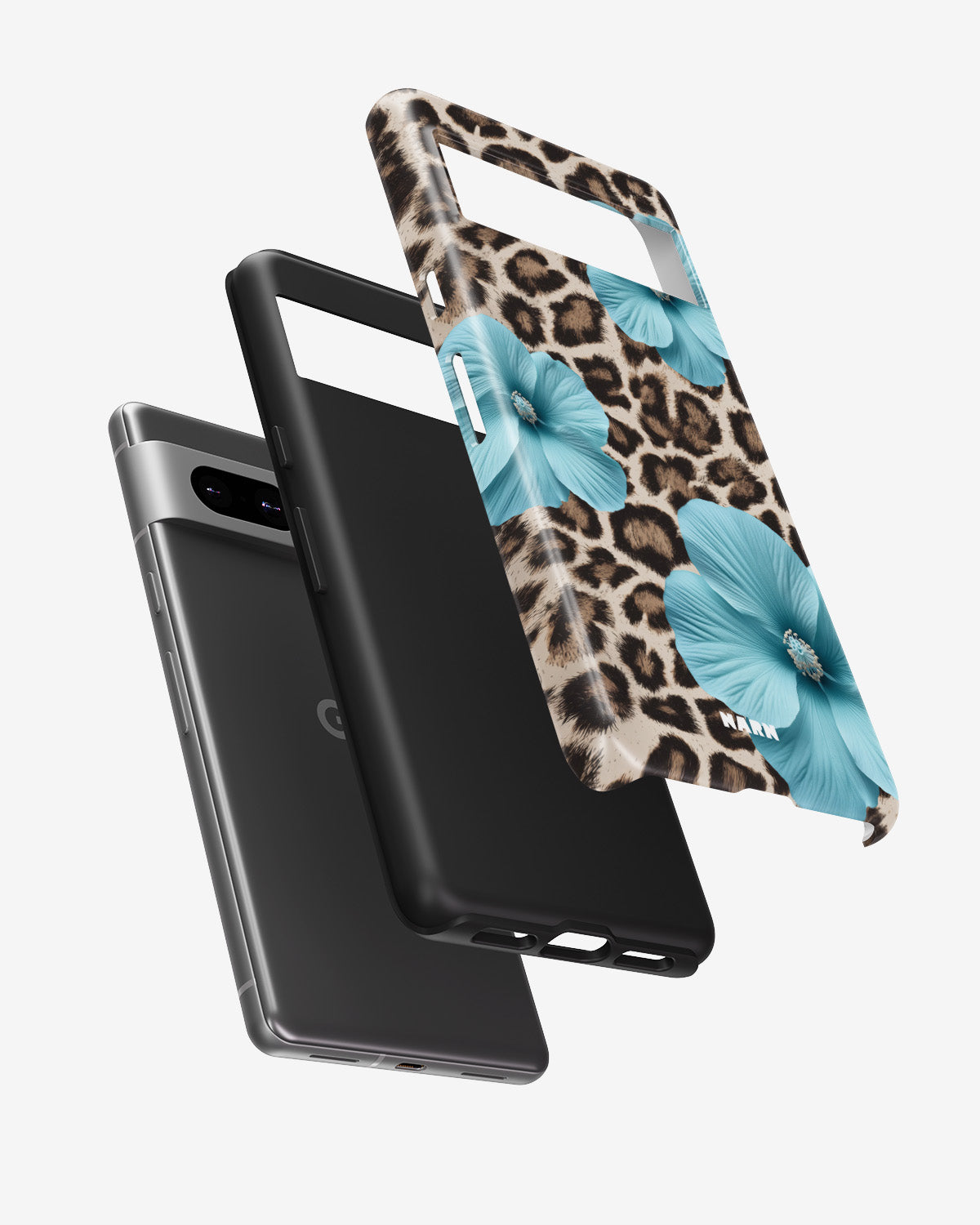 Google Pixel 7a Tough Case – Blooming Jungle - View 2