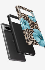 Google Pixel 7a Tough Case – Blooming Jungle - View 2