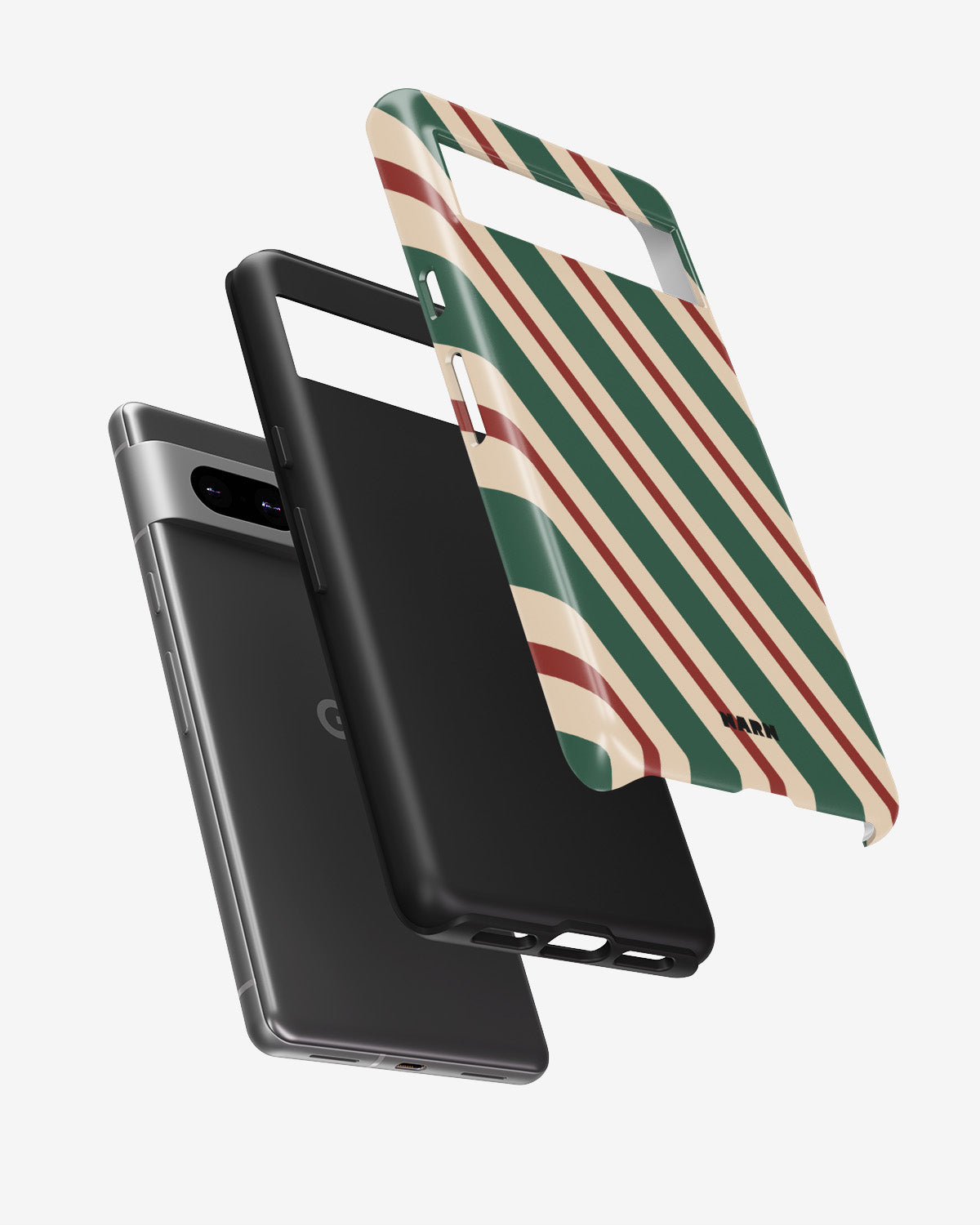 Google Pixel 7a Tough Case – Candy Stripe - View 2