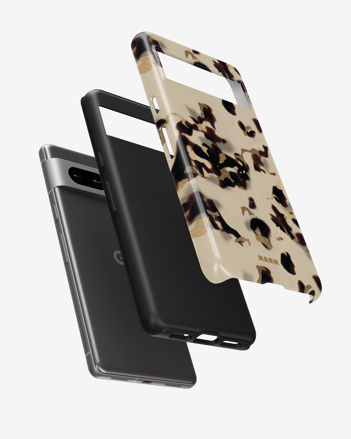 Google Pixel 7a Tough Case – Golden Tortoise - View 2