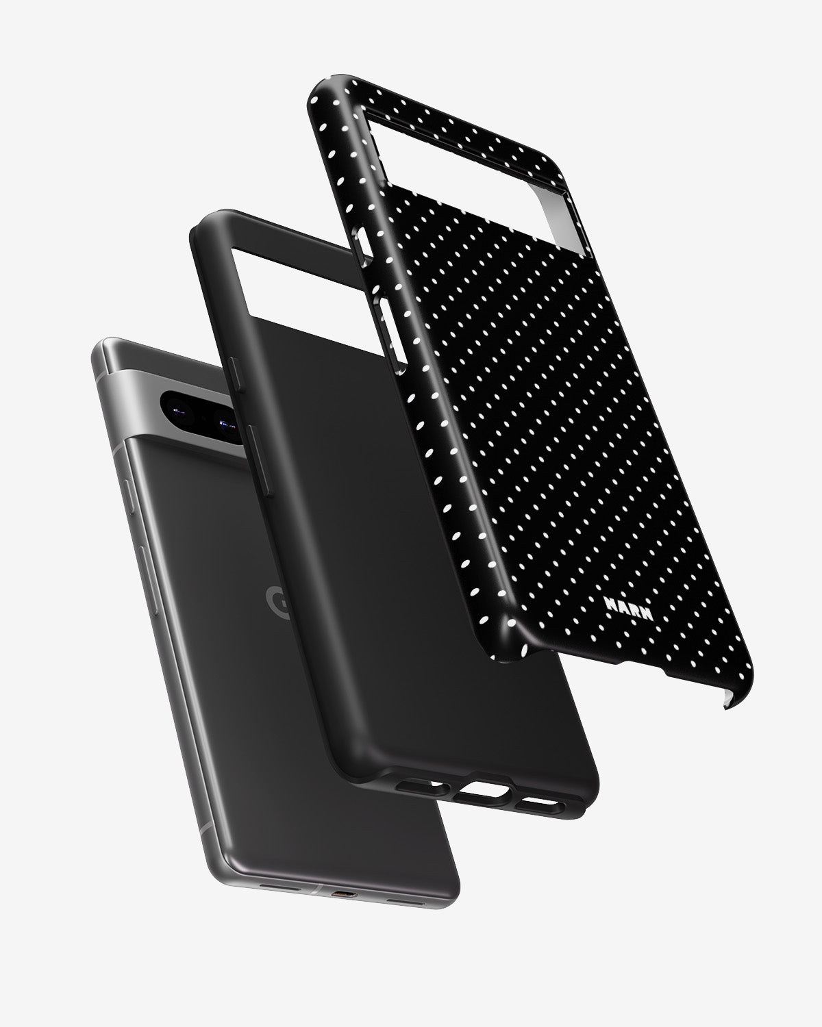 Google Pixel 7a Tough Case – Classic Dots - View 2