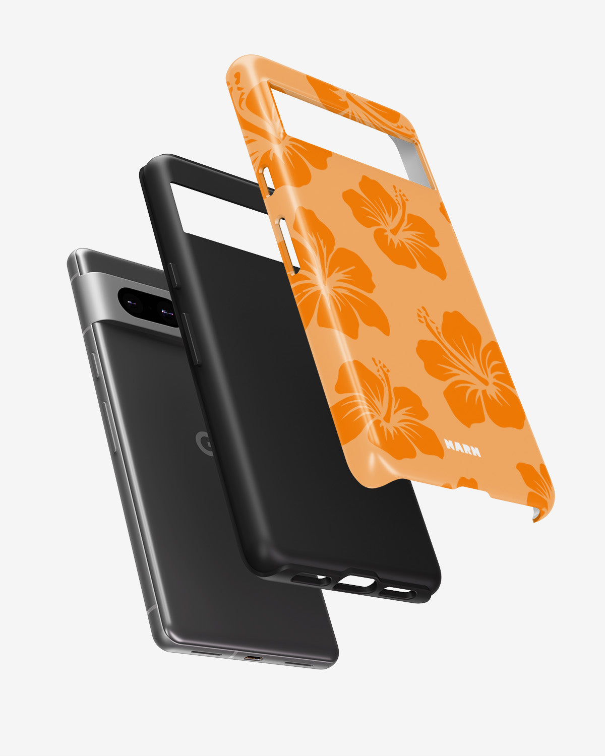 Google Pixel 7a Tough Case – Sunset Bloom - View 2