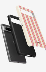 Google Pixel 7a Tough Case – Sweet Stripe - View 2