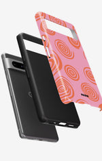 Google Pixel 7a Tough Case – Candy Swirl - View 2