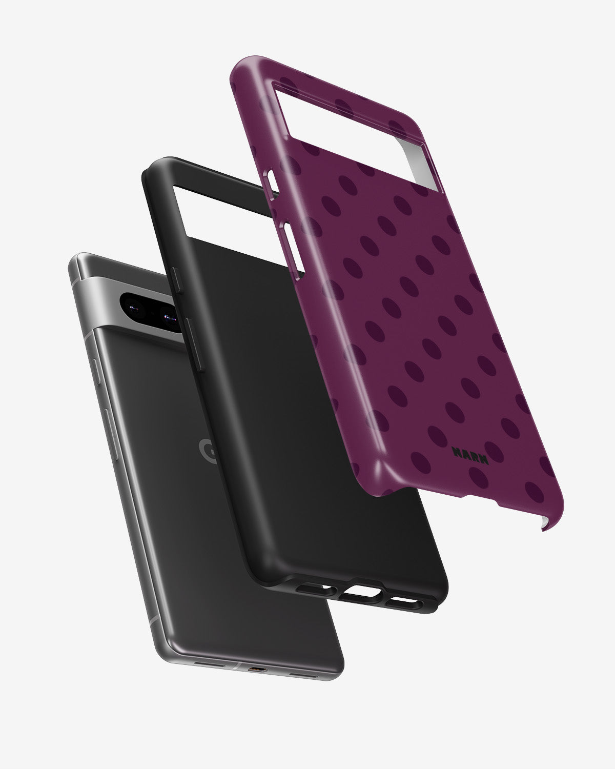 Google Pixel 7a Tough Case – Plum - View 2