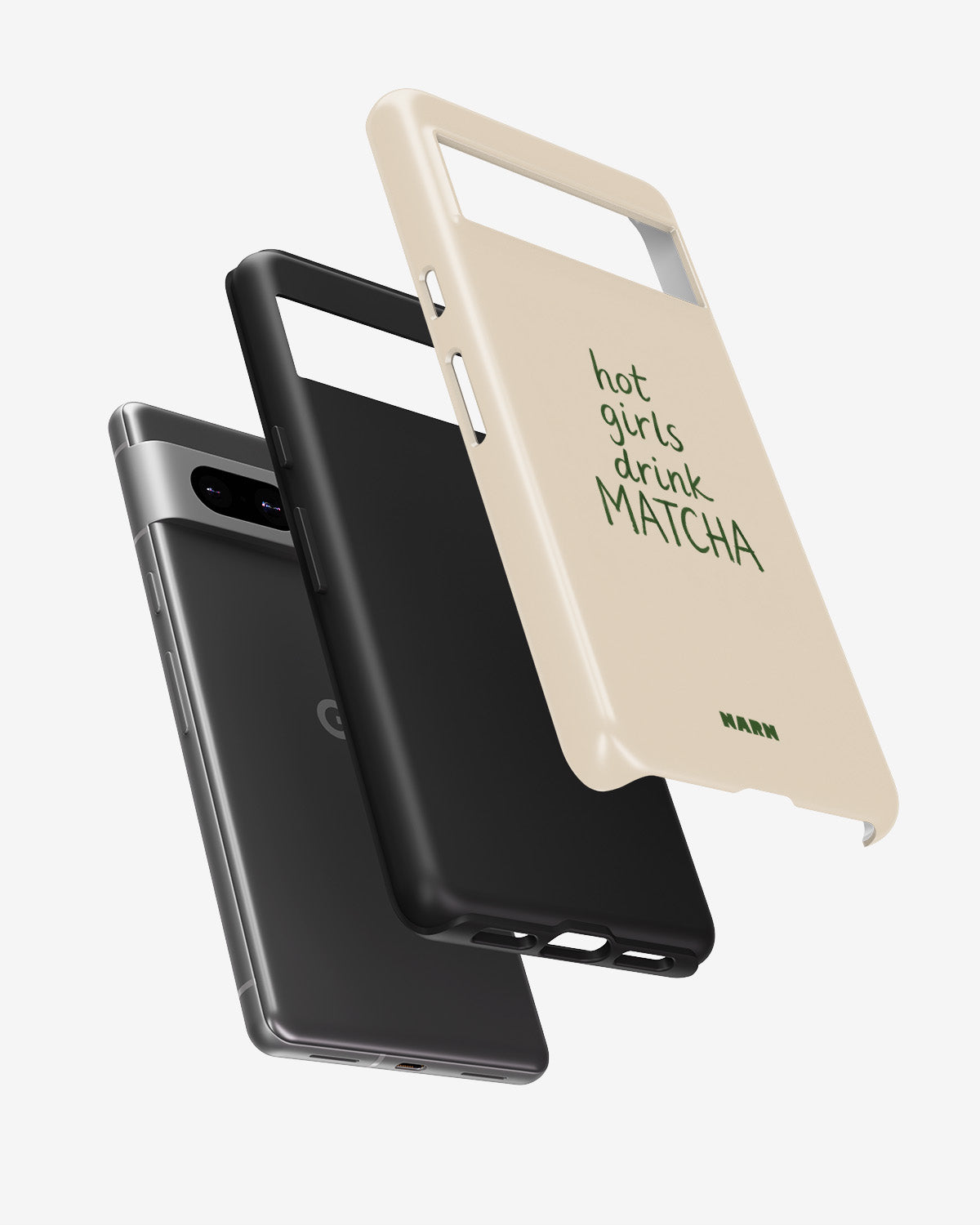 Google Pixel 7a Tough Case – Drink Matcha - View 2