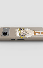 Google Pixel 7a Tough Case – Hipster Ostrich - View 3