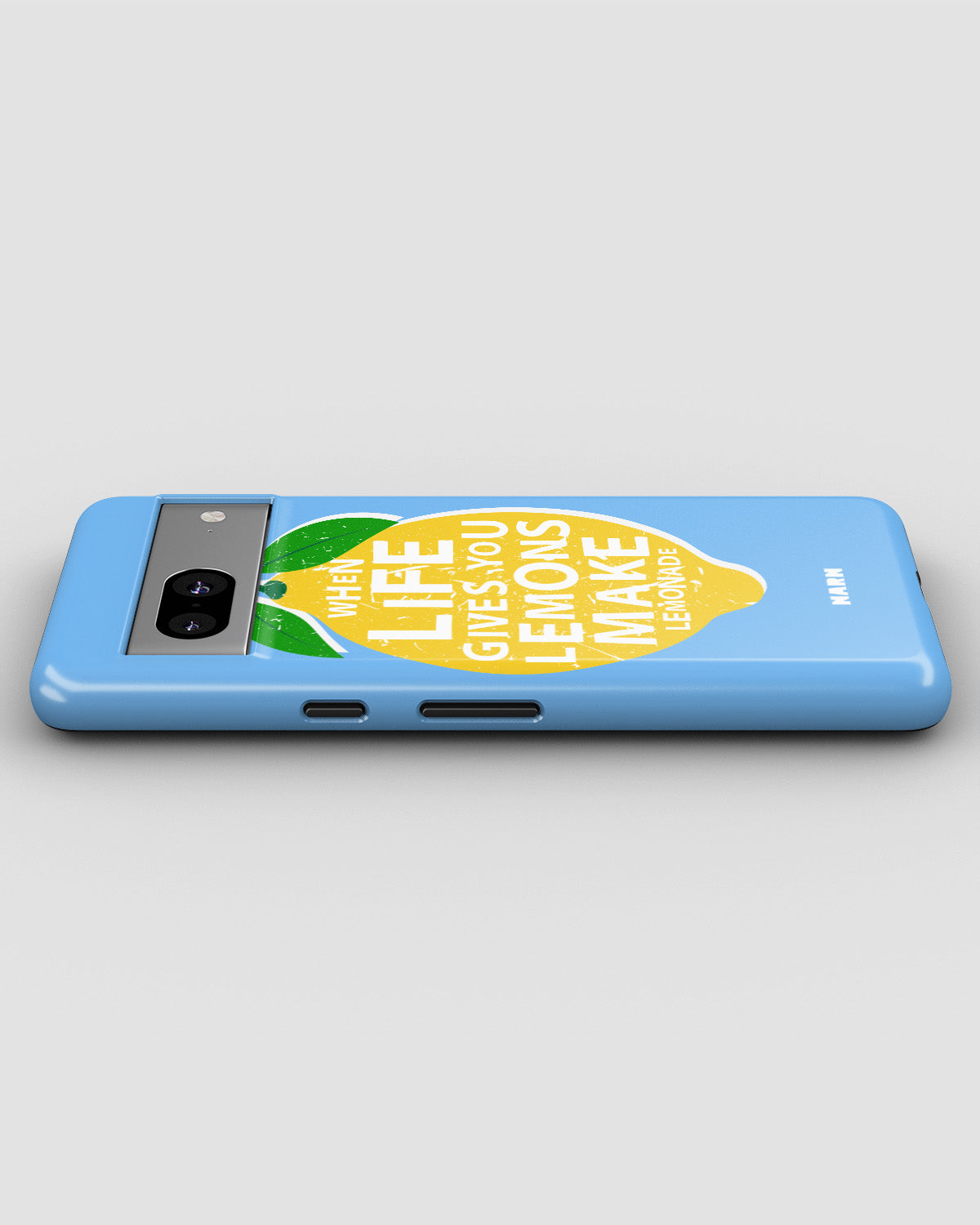 Google Pixel 7a Tough Case – Lemon Quote - View 3
