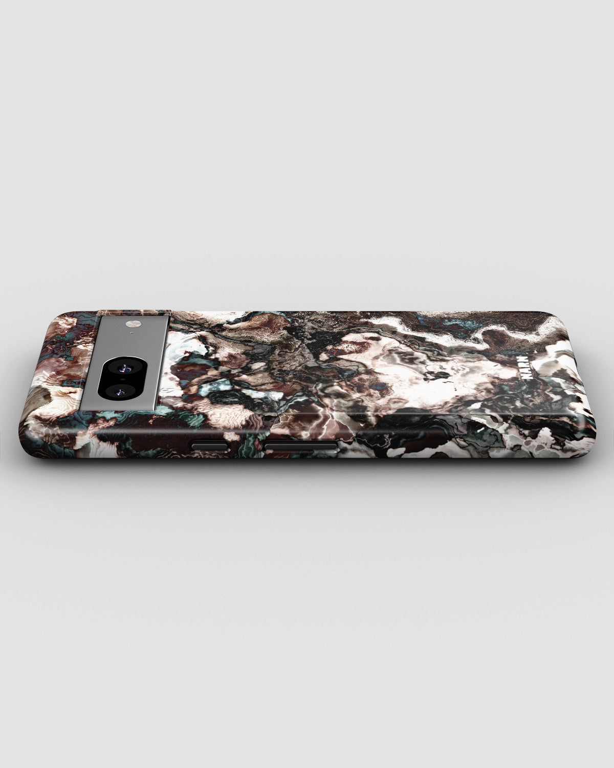 Google Pixel 7a Tough Case – Marble Brown - View 3