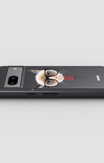 Google Pixel 7a Tough Case – Hipster Cat - View 3