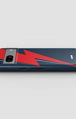 Google Pixel 7a Tough Case – Blue Bowie - View 3