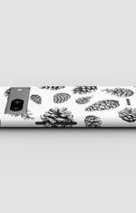 Google Pixel 7a Tough Case – Pine Cones - View 3