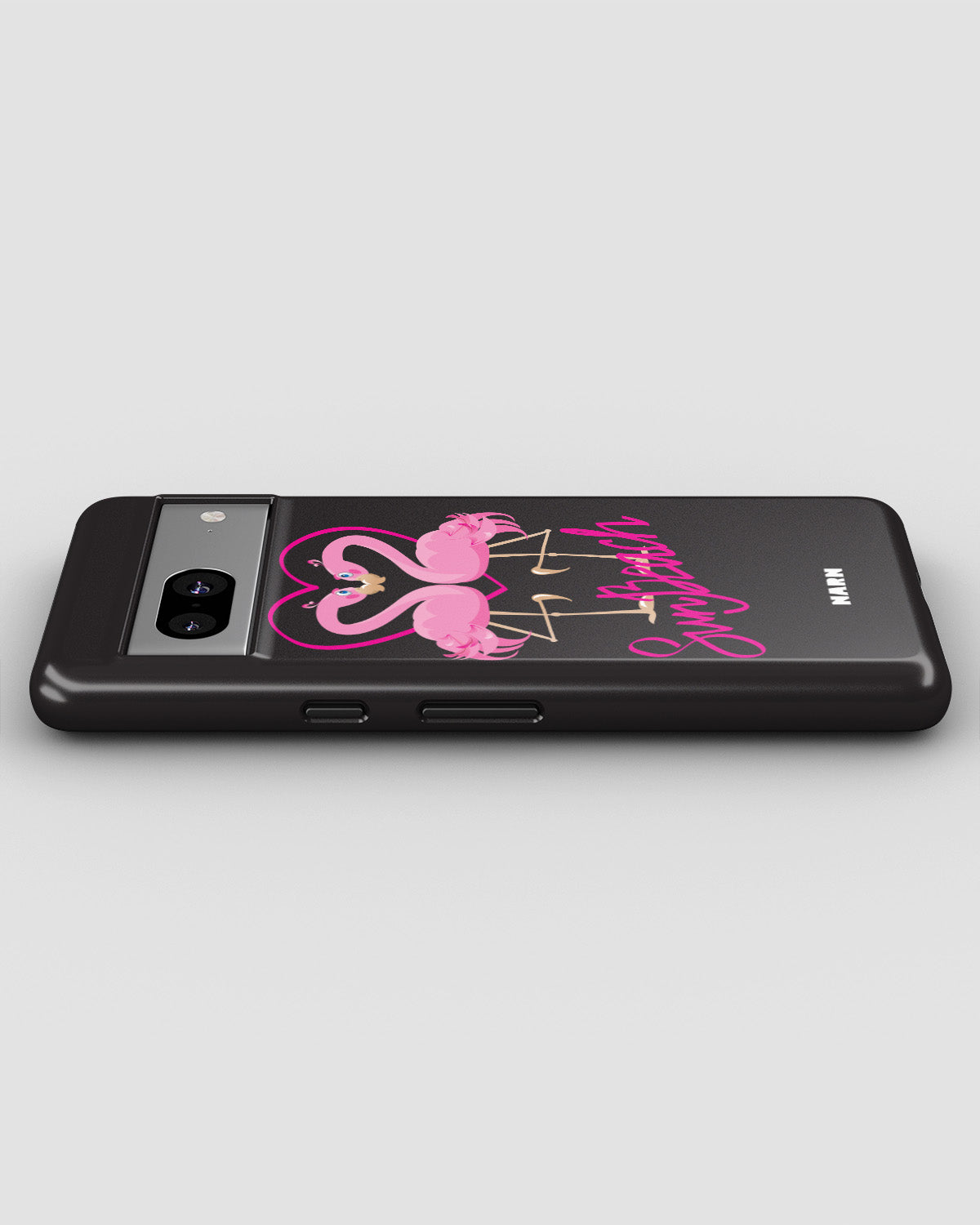 Google Pixel 7a Tough Case – Beach Flamingo - View 3