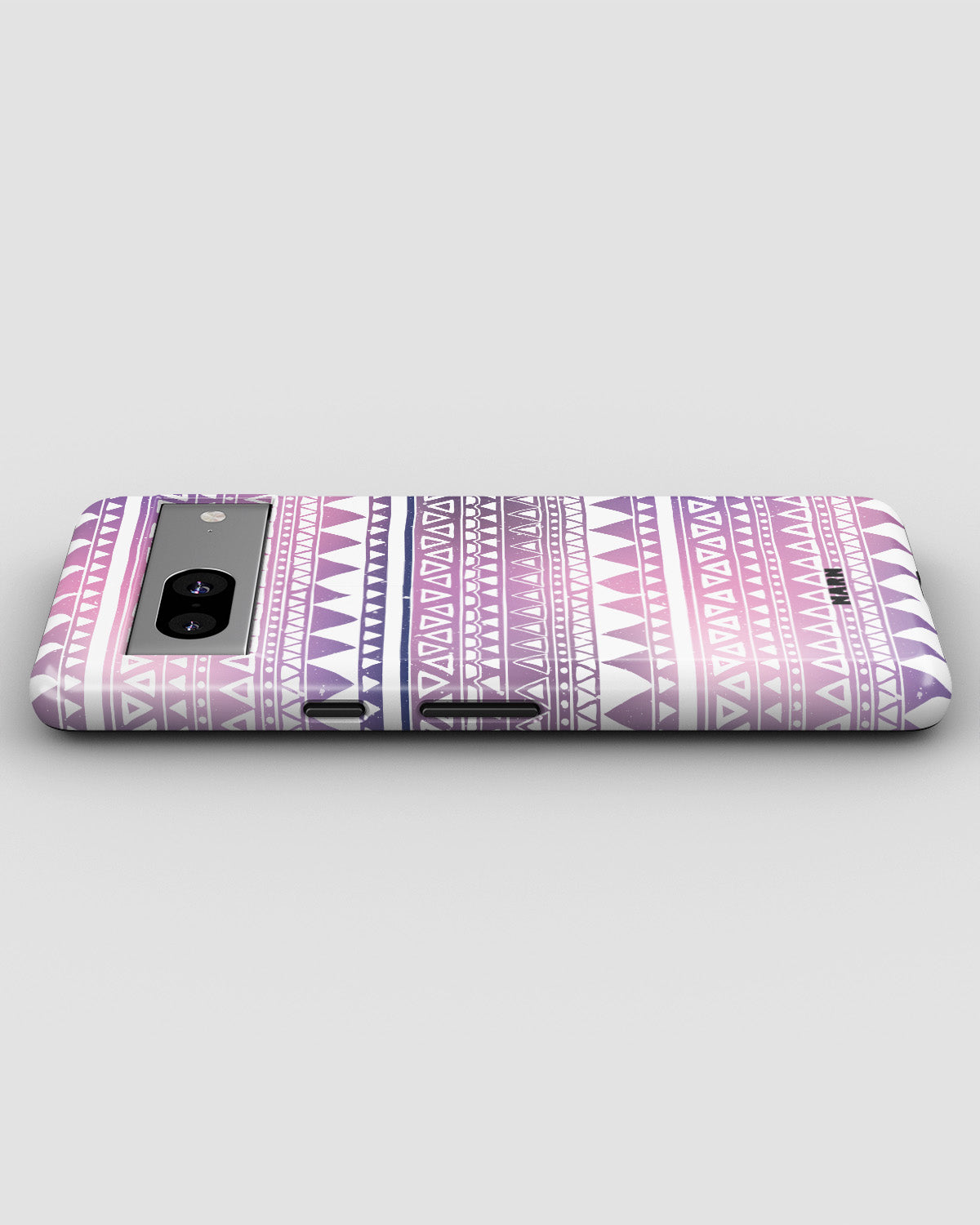 Google Pixel 7a Tough Case – Purple Aztec - View 3